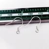 Gancho para Oreja de Plata S925 Alambre de Plata de 0.7 mm Hecho a Mano Simple Básico Ecológico Accesorios para Pendientes DIY Venta al por Mayor