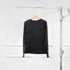 Preço Especial de Liquidação Modelo Sherman Estiloso Casual do Dia a Dia Versátil Gola Redonda Manga Longa Camiseta Top Feminino