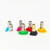 Boquilla de Conexión Rápida de 1/4 Pistola de Agua para Lavado de Autos de Alta Presión Máquina de Limpieza en Forma de Abanico Pistola de Agua para Lavacoches Boquilla de 5 Colores 7 Colores