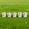 Ornatos de Micro Paisagem com Musgo Desenhos Animados Fofos Vacas Animais Bonecos Jardinagem Decorações de Bonsai Acessórios Ornatos de Resina