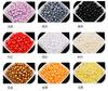Perlas no porosas de varios tamaños y colores, accesorios para el cabello, cuentas para decoración de uñas, relleno de pegamento hecho a mano, material para accesorios de cuentas