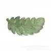 Alfombra absorbente antideslizante para baño del hogar, alfombra absorbente con drenaje de agua para encimera de cocina, alfombrilla de suelo simple de tierra de diatomeas con forma de hoja