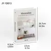 Estilo Ins Moderno Sencillo Inglés Libro Falso Decoración Modelo de Libro Simulación Ajuste Suave Cafetería Hotel Estudio Decoración Libro