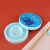 Tinta de Piedra de 5 Pulgadas Más Vendida con Tapa, Doble Anillo, Anticaída, Anti-Secado, Los Cuatro Tesoros del Estudio, Porcelana de Imitación para Caligrafía de Estudiantes, Venta al por Mayor