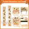 Nuevo producto transfronterizo: Letrero vertical de bienvenida de madera para porche y patio de granja de temporada Decoración navideña letrero de pie