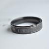 Estilo Europeo y Americano Nuevo Anillo de Número Romano de Acero Inoxidable Moda Urbana Hip-Hop Acero de Titanio Anillo de Corrosión Oro Rosa para Hombre
