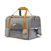 Bolsa de viaje transfronteriza para mascotas Yuebaitu, bolsa con ruedas transpirable para gatos y perros, bolsa portátil y plegable para gatos y perros para salidas