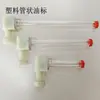 Indicador de nivel de aceite tubular de plástico tipo L indicador de nivel de líquido indicador de aceite indicador de nivel de agua indicador de aceite de caja de cambios indicador de aceite tubular para llenado de aceite