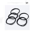 Diadema de Pelo Trenzado Coreana para Adultos Accesorios para el Cabello Diadema de Alta Elasticidad Cuerda para el Cabello Diadema Set de Cuero para el Cabello Joyería de Goma