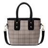 Bolsa Pequena Feminina da Moda 2025 Nova Xadrez Versátil Ombro Transversal Popular Bolsa de Mão Bolsa Saco Este Ano