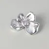 Suministro de botones de plástico irregulares y de moda para trajes, cárdigans y prendas cosidas a mano; Botones decorativos electroplateados DIY