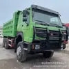 Volquetes Usados Exportados a África, Volquetes de Ingeniería de Ocho Ruedas, Sinotruk Howo Remanufacturado de 375 Caballos de Fuerza