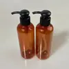 Suministrado directamente por el fabricante: Botellas de Champú de 200 ml, Botellas Recarga para Gel de Ducha, Botellas Vacías de Plástico PET, Botellas Redondas con Bomba para Loción