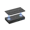 Extensor USB para Trilho de Novo Produto Transfronteiriço Estação de Acoplamento Separada Suporta Sucção Magnética Um para Quatro Alimentação de Alto Potencial