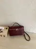 Bolso pequeño tejido con patrón de moda estilo coreano transfronterizo para mujer, nuevo bolso de caja de nicho para el día a día, bolso versátil de hombro y cruzado, moderno
