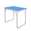 Fábrica por atacado mesa de barraca 70*50cm dobrando mesa ao ar livre mesa de churrasco folheado tubo de ferro mesa dobrável
