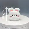 Broches de Peluche de Rana, Oso, Pollito y Conejo, Juguetes de Peluche Lindos de Dibujos Animados Estilo Japonés, Gomas para el Cabello de Conejo, Ropa y Bolsas