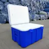 Caja Isotérmica para Llevar Puesto Comercial Plástico 60 Litros Entrega de Comida Grande Refrigeración para Alimentos Delivery Panes al Vapor Arroz Exterior