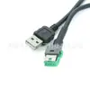 Conector Terminal de Cable Macho Recto Usb2.0 Am a Hirose Gt17H-4S-Assy Verde Hrs 4 Pines
