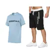 Traje deportivo nuevo de verano 2023 tendencia para hombre traje de shorts y camiseta para fitness y running hombre una generación de pelo