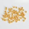 Venta Directa de Fábrica Cierre de Cuentas Posicionadoras Color Duradero Relleno de Oro de 18K Broche Final para Pulsera Collar DIY Cuentas Posicionadoras para Olla a Presión
