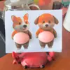 Pegatina Anticolisión Nuevo Estilo Shiba Inu Gordo, Tira para Parachoques de Coche de Cachorro Lindo con Barriga Grande, Pegatina Transfronteriza para Refrigerador, Decoración del Hogar