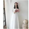 Vestido de Novia Talla Grande para Mujeres Curvilíneas 100kg Vestido de Novia de Satén Extra Grande y Ligero Sencillo Ideal para Viajar Que Te Hace Ver Más Delgada