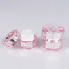 Botella de Diamante Acrílico de Gama Alta Botella de Fondo Grueso Moldeo por Inyección 30G50G Botella para Crema de Ojos Crema Botella para Productos de Cuidado de la Piel Set de Botellas