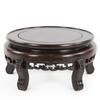 Soporte para Flores de Secuoya para Interior Sala de Estar de Pie Mesa Florero de Madera Maciza Maceta Base para Acuario Orquídea Colgante Base de Rábano Verde