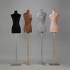 Loja de noivas Modelo Adereços Vestido de noiva Xiuhe Meio Comprimento Feminino Expositor Profissional Roupas Manequim Suporte Modelo Dourado
