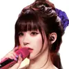 Pinza para el pelo de garra morada estilo Zhao Lusi, pinza de tiburón de alta gama para mujer, flor de rosa en la parte posterior de la cabeza, clip de tiburón, accesorios para el pelo