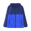 Cortavientos Camuflaje Bloque de Color con Cremallera Completa para Hombres y Mujeres al Aire Libre Ropa de Trabajo Personalizada Uniforme de Grupo Uniforme de Clase Estampado Patrón de Logo