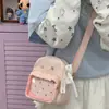 Bolso cruzado estilo ins japonés para mujer, lindo, estilo coreano, bolsa para chica suave, estilo universitario, bolsa para teléfono de chica de compras, bolso de hombro