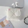 Nuevo Monedero de Algodón Acolchado Dulce, Estilo Fresco Portadni de Estudiante, Portatarjetas, Mini Bolsa de Almacenamiento Multifuncional, Bolsa para Auriculares
