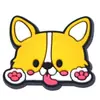 Los 100 Clips para Bolígrafo de Plástico Suave de PVC con Forma de Perro Más Vendidos de Amazon Accesorios Decorativos Dibujos Animados Clips para Bolígrafo de Punta Redonda