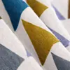 Delantal de cocina de algodón y lino antifouling engrosado de cintura ropa protectora de cocina moda coreana simple peto para adultos mujeres