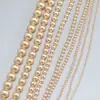 Perla de Imitación Cristal de Vidrio Swarovski Cuentas Sueltas Accesorios para Joyería Hechos a Mano DIY Accesorios para Cuerda de Pulsera de Mujer