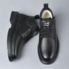 Zapatos de Algodón de Invierno para Hombre con Forro de Felpa y Diseño de Caña Alta Engrosada, Estilo Británico para Exteriores, Botas Martin Cálidas y Ligeras de Estilo Británico para Hombre