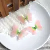 Pacote com 3 Borboletas de Tule 3D de Camada Dupla de 5cm para Acessórios de Cabelo DIY Feitos à Mão, Materiais de Decoração, Brincos de Maquiagem Facial Estilo Antigo Hanfu