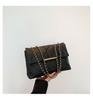 Bolso de Cadena Lingge para Mujer 2024 Nuevo Gran Capacidad PU Suave Casual Bolso Cuadrado Pequeño Simple Para Combinar con Todo Bolso de Viaje para Mujer