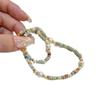 Pulsera de Piedra Shoushan con Perlas Artificiales de Colores para Mujer, Joyería de Pulsera Vintage de Alta Gama Doble Capa Apilable