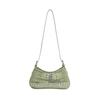 Bolso de axila para mujer 2025 nuevo de moda para chica, popular este año, de cuero PU, con hebilla personalizada, de un solo hombro, tipo bandolera