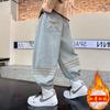 Pantalones para niño Otoño e Invierno 2025 Nuevos Pantalones Deportivos de Otoño para Niños Mayores Pantalones Largos Casuales de Invierno