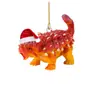 2023 Novo Dinossauro Plano de Acrílico Pingente de Natal Decoração de Carro Presente Estátua de Dinossauro de Natal Decoração Pendurada