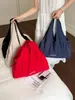 2026 Nuevo Estilo de Verano Estilo Perezoso Bolso de Gran Capacidad para Viajes Diarios Bolso de Hombro de Lona de Moda Casual de Alto Valor