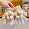 Luvas de Meio Dedo para Bebê Outono e Inverno Bebê Quente Dobráveis Tricô com Dedos de Fora Menina Dedo Desenho Animado 2024 Novo
