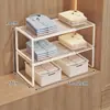 Zapatero de niveles ajustable para dormitorio, soporte para zapatos debajo del escritorio de estudiante, organizador de almacenamiento, estante de almacenamiento para zapatero en casa