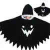 Disfraz Infantil de Halloween 2024 Vampiro Fantasma Blanco Capa Negra y Blanca Demonio Muerte