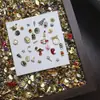 100 Decoraciones Mixtas de Aleación para Uñas, Brillantes de Colores, Gemas para DIY, Accesorios Versátiles Brillantes para Uñas