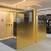 Película Electrostática para Vidrio de Color Degradado Mate UV de Gama Alta Anti-Mirada Partición de Oficina Bloqueadora de Luz Pegatina Antiestática
